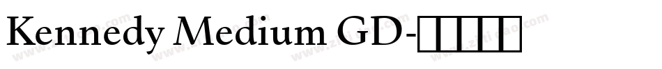 Kennedy Medium GD字体转换